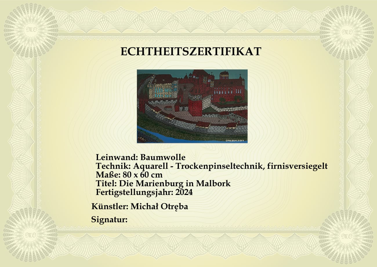 Echtheitszertifikat