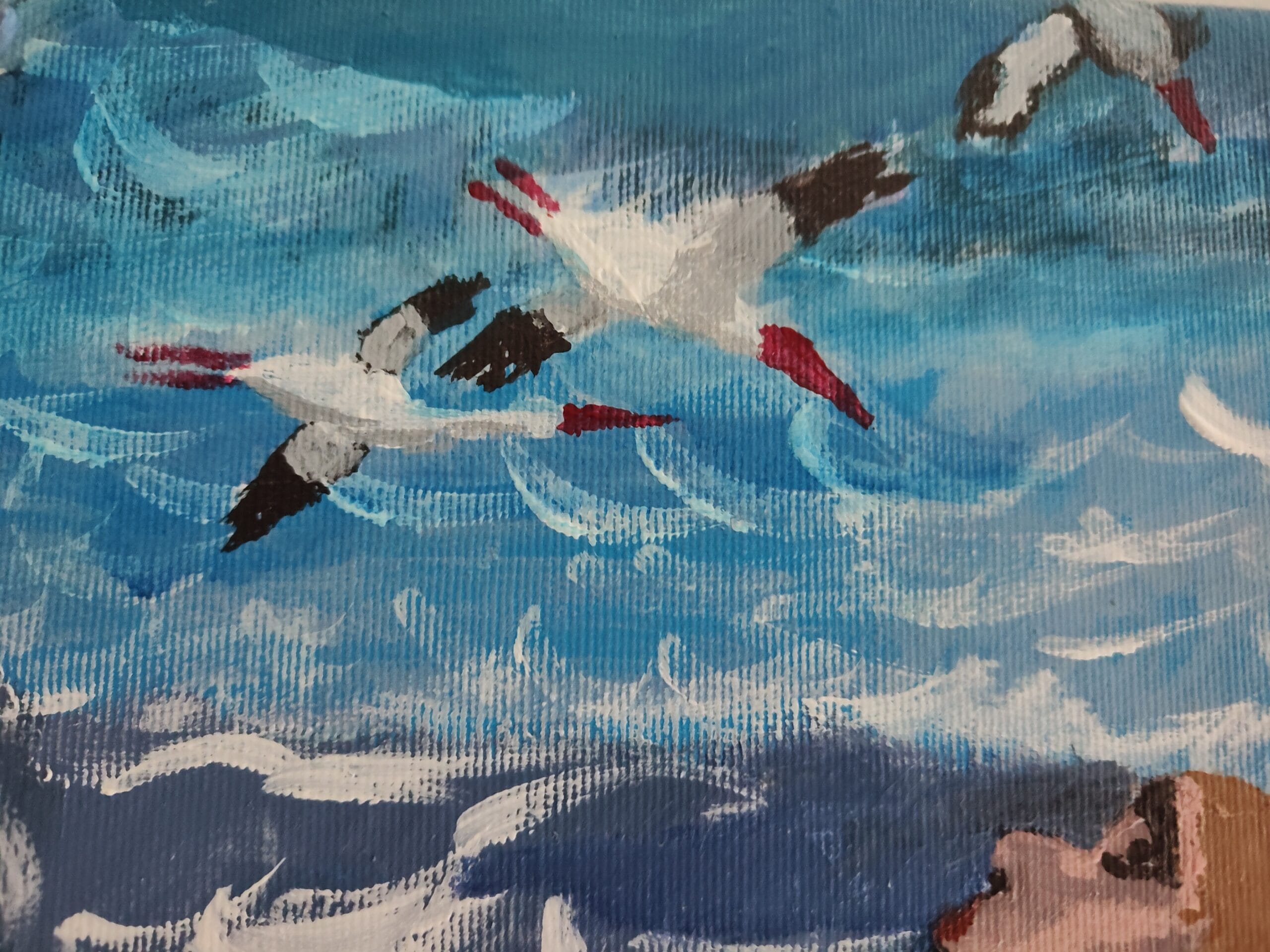 Störche Detail 5