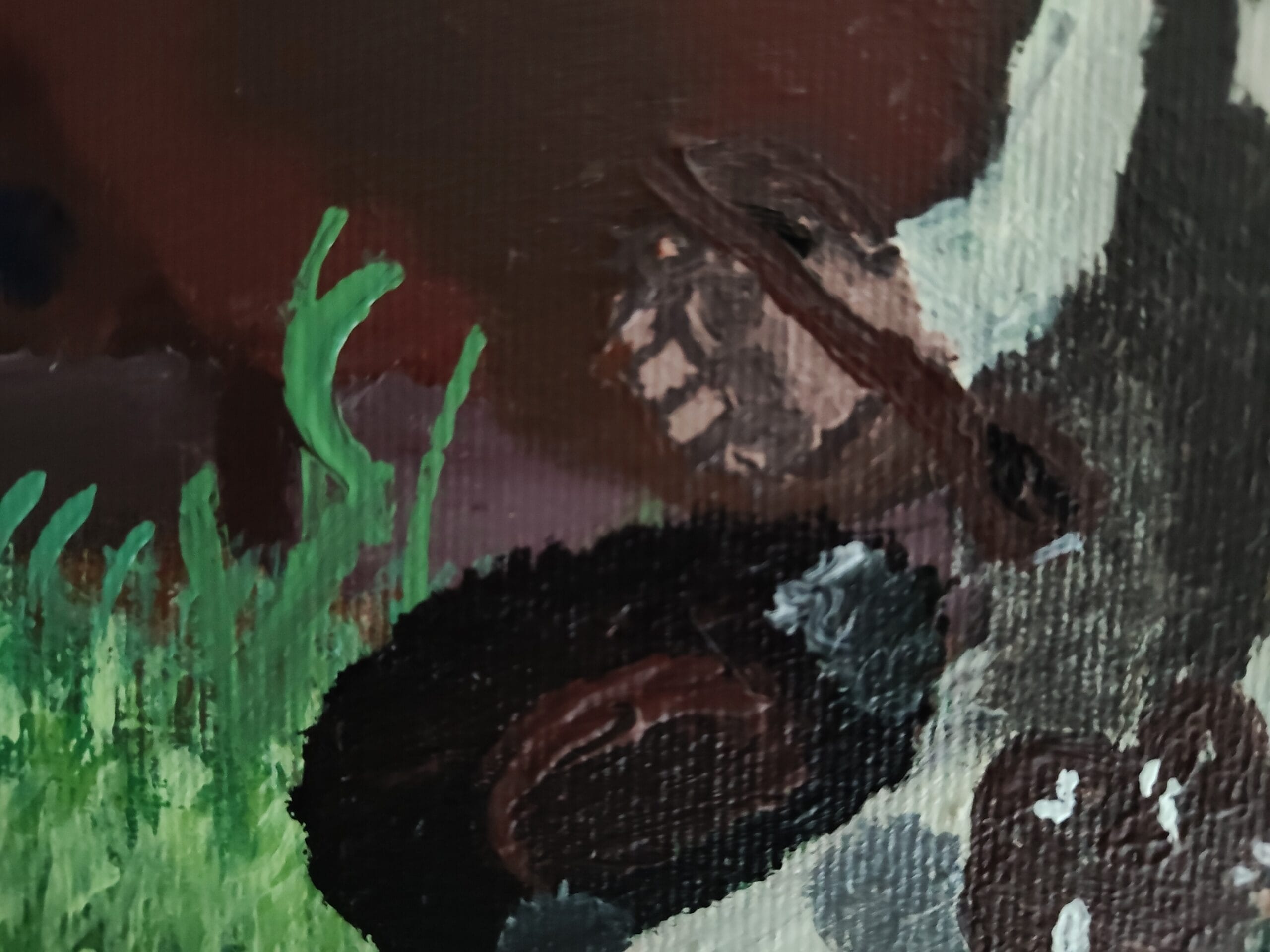 Störche Detail 4