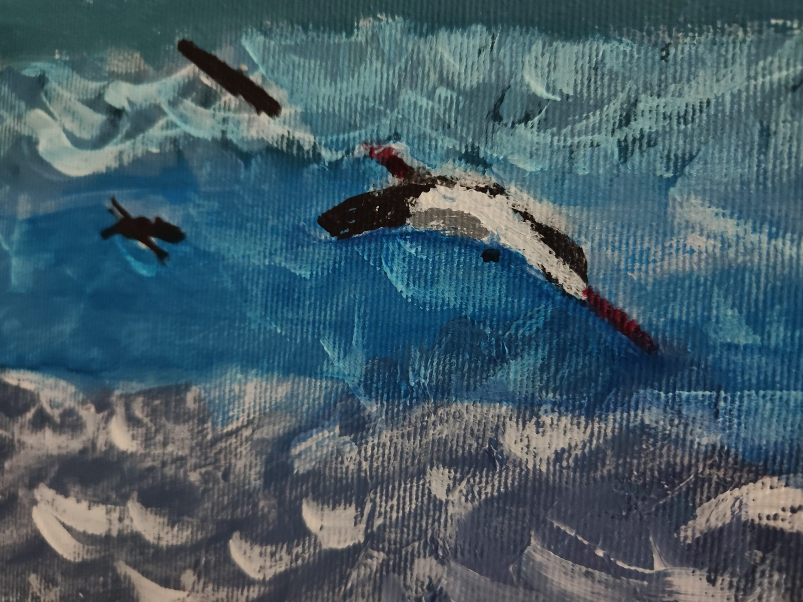 Störche Detail 2